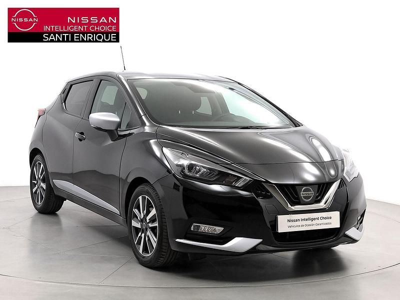 Negro Usado 2021 Nissan Micra Utilitario | 13.500 € (Precio justo) - Imagen 1/4