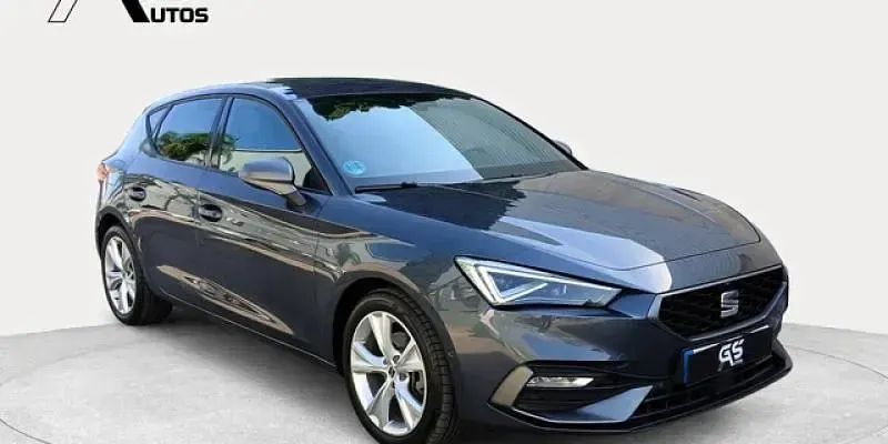 Usado Seat Leon FR 116 CV (85 kW) 2025 Gris