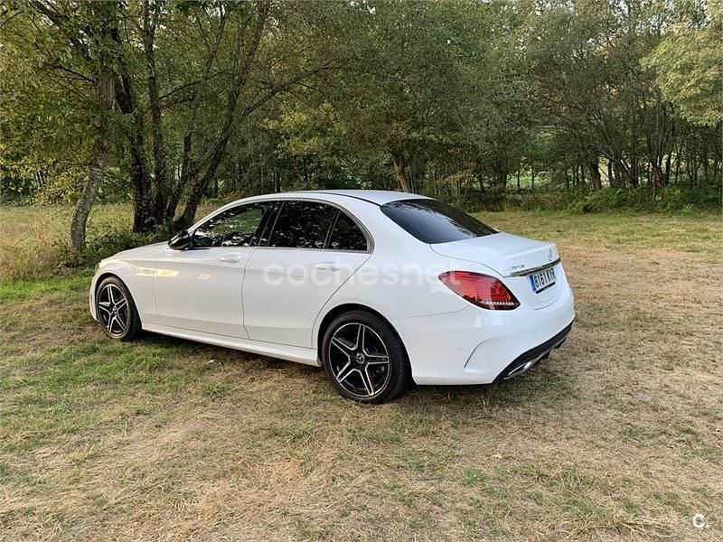 Usado Mercedes C220 170 CV (125 kW) 2019 Blanco Berlina