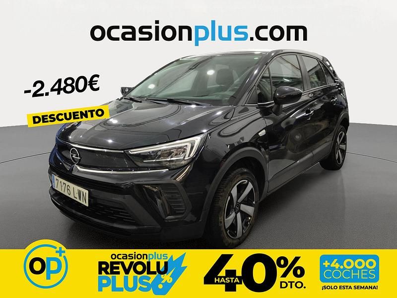 Usado Opel Crossland X Edition 110 CV (80 kW) 2022 Negro SUV