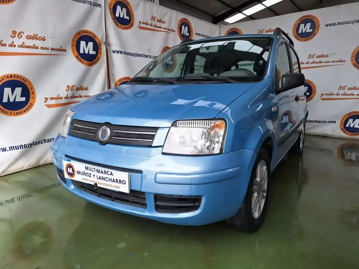 Usado Fiat Panda Dynamic 70 CV (51 kW) 2005 Azul Utilitario