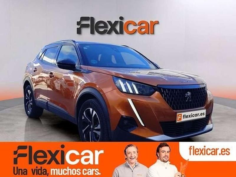 Usado Peugeot 2008 GT-line 131 CV (96 kW) 2020 Naranja SUV