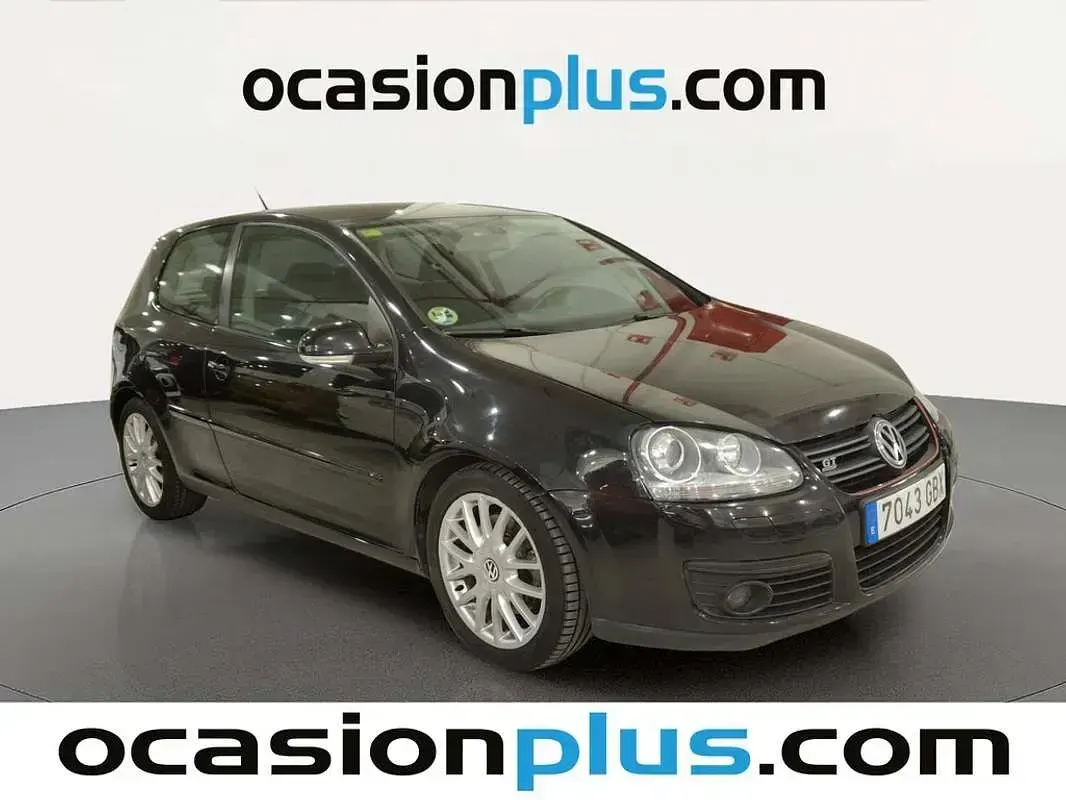 Usado VW Golf V GT 170 CV (125 kW) 2008 Negro Utilitario