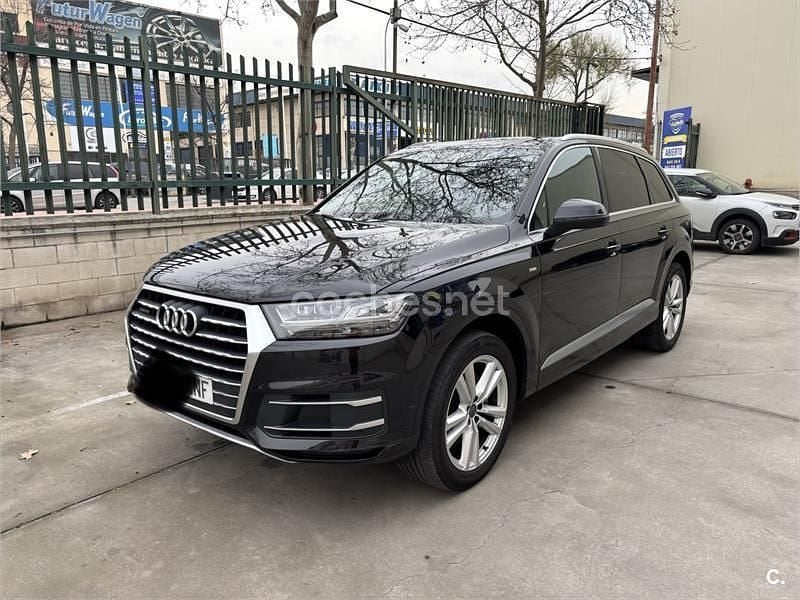 Usado Audi Q7 S-Line 272 CV (200 kW) 2019 Negro SUV