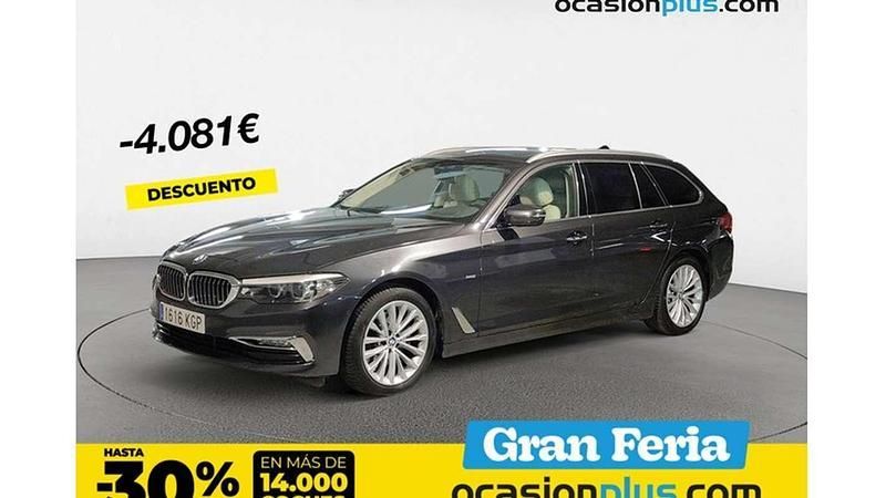 Gris Usado 2018 BMW 520 Familiar | 22.719 € (Precio justo) - Imagen 1/4