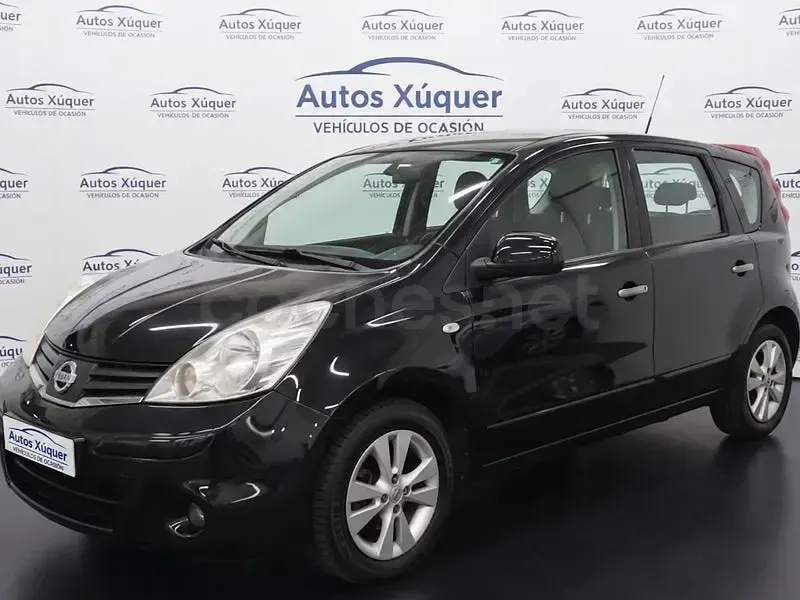 Usado Nissan Note Acenta 80 CV (58 kW) 2013 Negro Utilitario