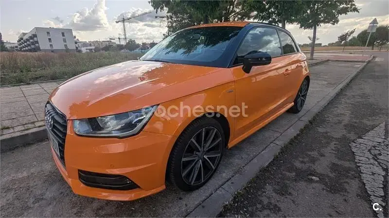 Usado Audi A1 116 CV (85 kW) 2016 Naranja Utilitario