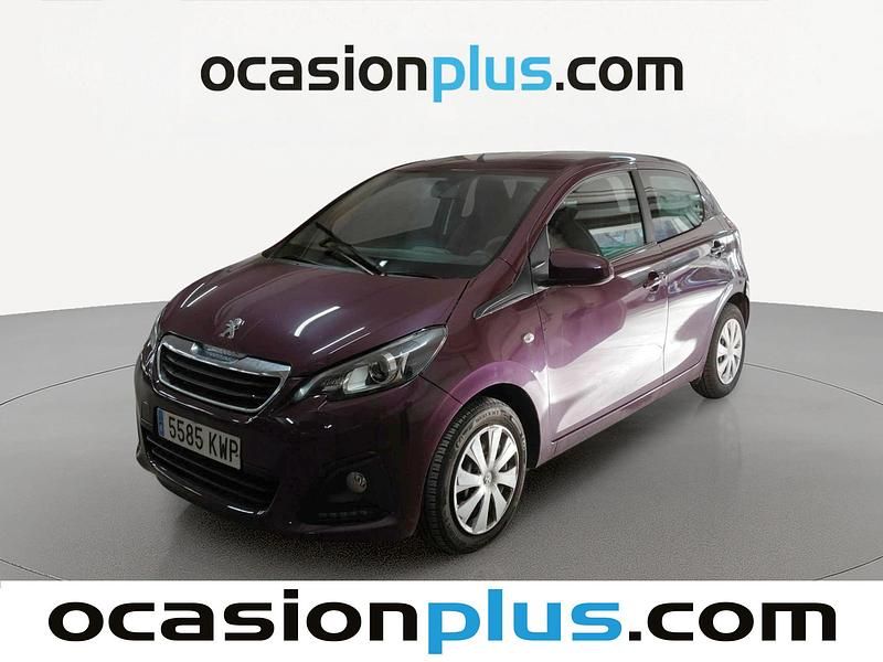 Usado Peugeot 108 Active 72 CV (52 kW) 2019 Granate Utilitario