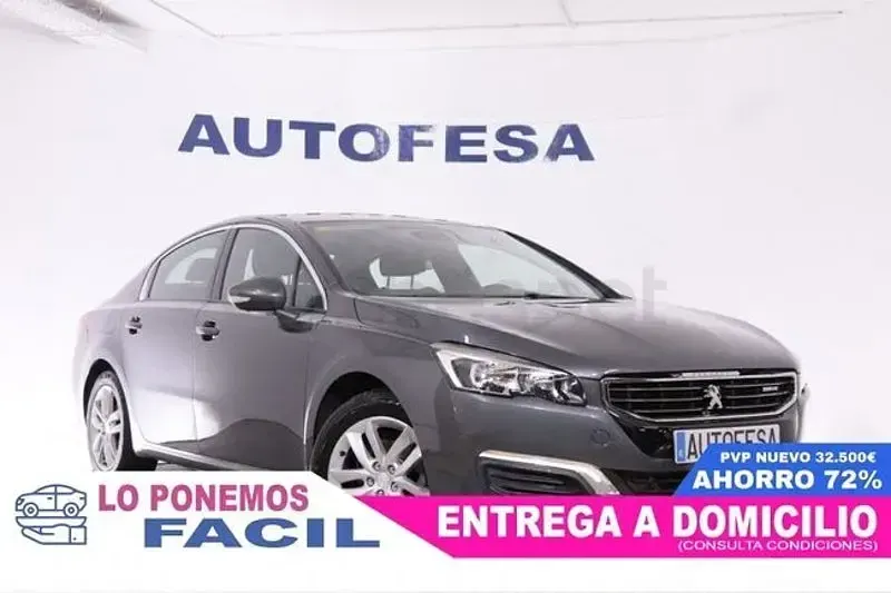 Usado Peugeot 508 Allure 120 CV (88 kW) 2016 Gris / plata Berlina