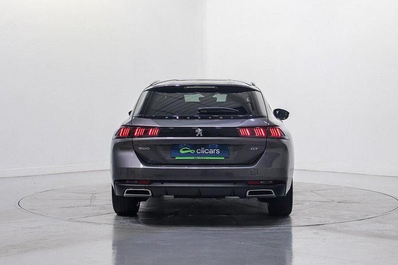 Usado Peugeot 508 SW GT 130 CV (95 kW) 2021 Negro Familiar