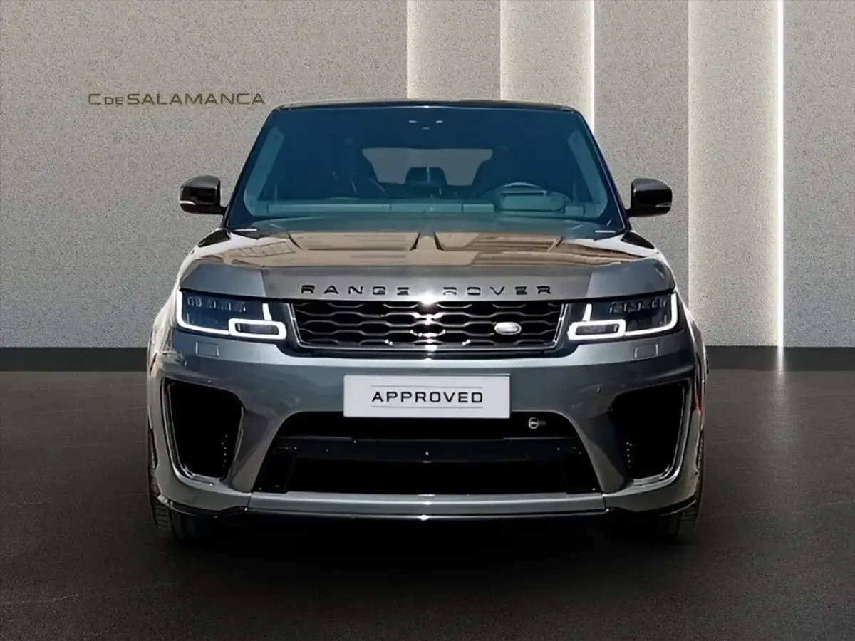 Usado Land Rover Range Rover Sport SVR 575 CV (422 kW) 2018 Gris metalizado SUV