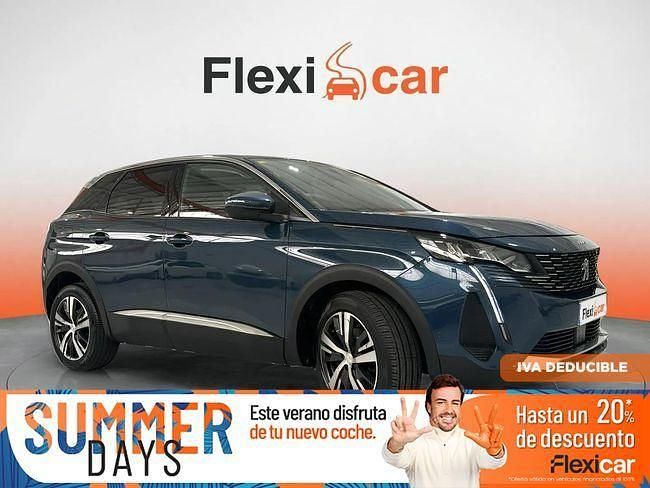 Usado Peugeot 3008 Allure 130 CV (95 kW) 2020 Azul SUV