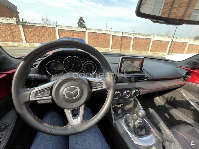 Rojo Usado 2016 Mazda MX5 Style Descapotable | 17.900 € (Buen precio) - Imagen 1/4