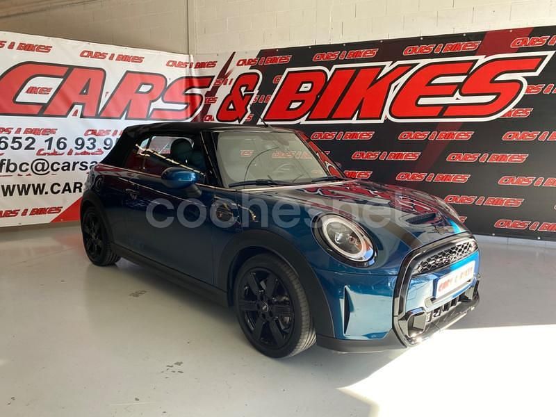 Azul Usado 2022 Mini Cooper S Cabriolet Descapotable | 28.950 € (Precio justo) - Imagen 1/4