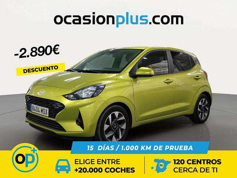 Usado Hyundai i10 63 CV (46 kW) 2024 Verde Utilitario