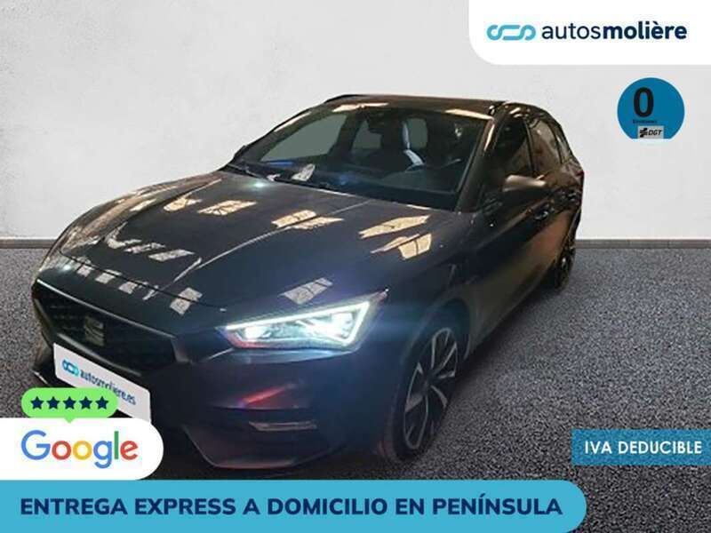 Gris Usado 2021 Seat Leon ST FR Familiar | 21.890 € (Precio justo) - Imagen 1/4