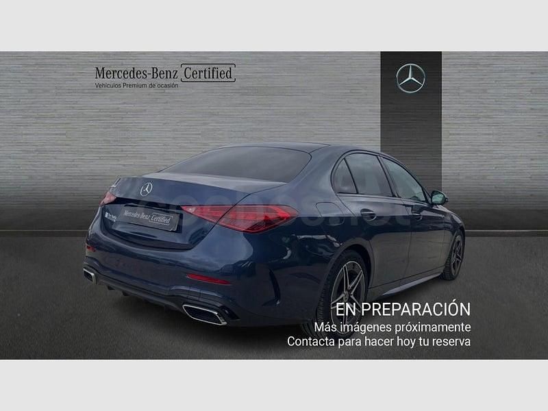 Usado Mercedes C200 163 CV (119 kW) 2025 Azul Berlina