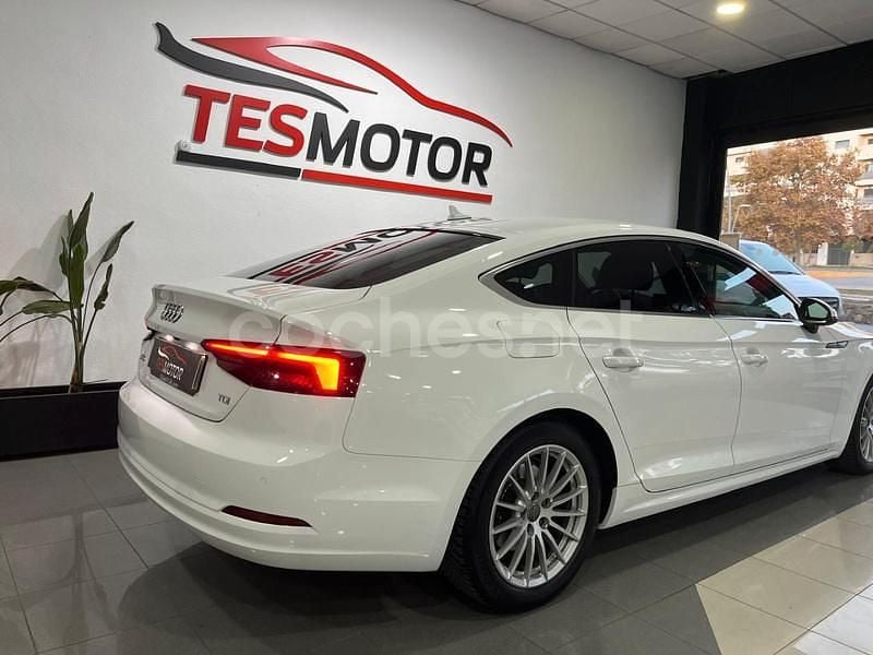 Usado Audi A5 Sportback 150 CV (110 kW) 2019 Blanco Utilitario