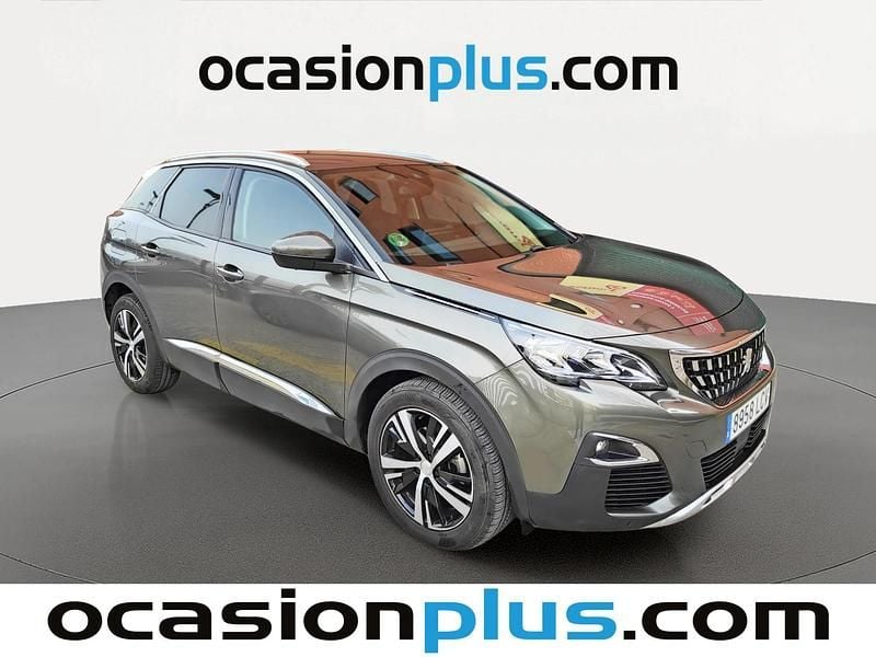 Usado Peugeot 3008 Allure 181 CV (133 kW) 2019 Gris SUV