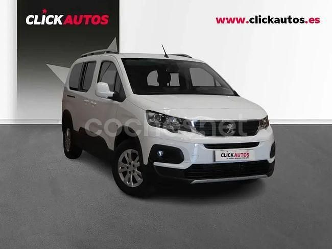 Usado Peugeot Rifter Allure 100 CV (73 kW) 2021 Gris Monovolumen