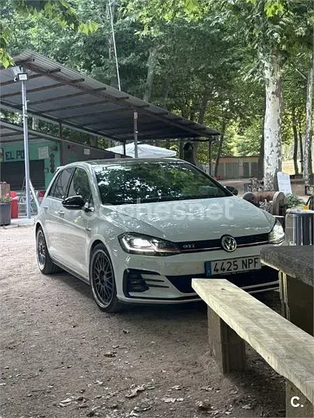 Usado VW Golf VII GTI 245 CV (180 kW) 2018 Blanco Berlina