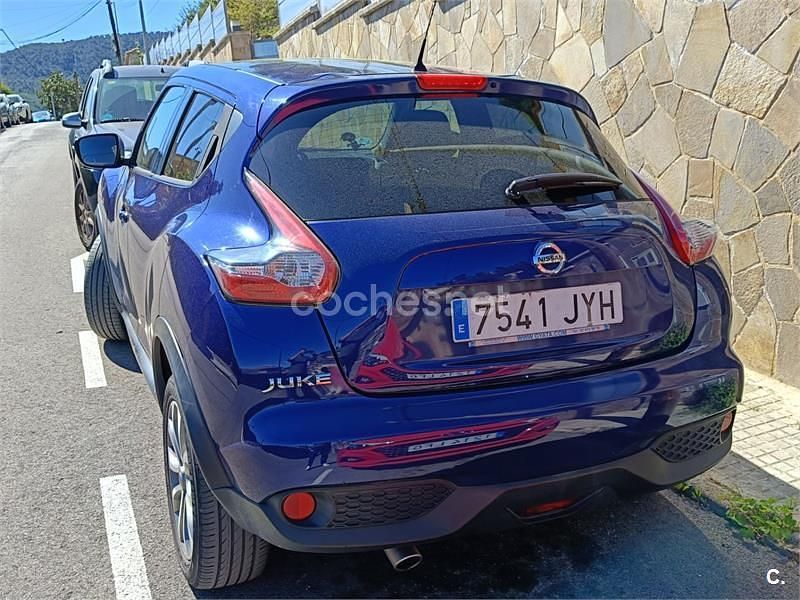Brugt Nissan Juke Acenta 110 HK (80 kW) 2017 Blå SUV