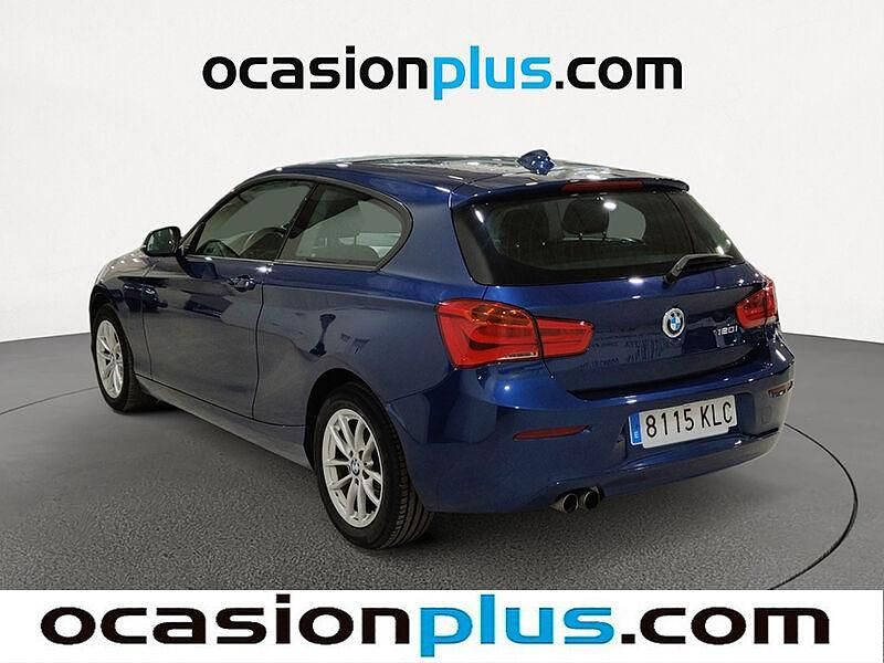 Usado BMW 120 184 CV (135 kW) 2018 Azul Utilitario