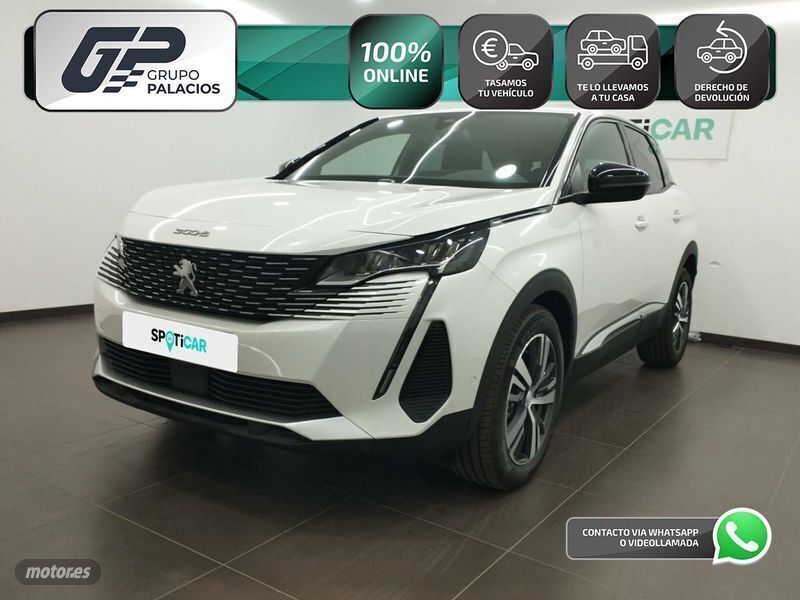 Blanco Usado 2023 Peugeot 3008 Allure SUV | 27.200 € (Precio justo) - Imagen 1/4