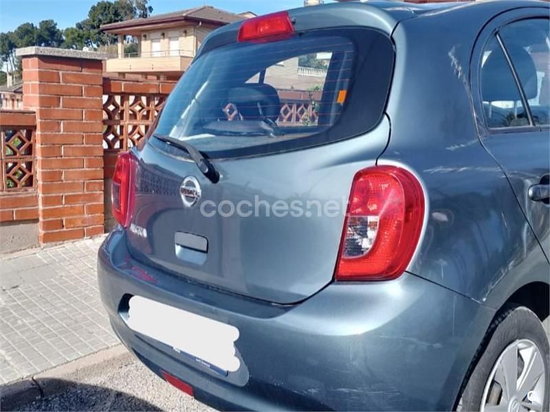 Usado Nissan Micra Visia 80 CV (58 kW) 2017 Gris / plata Utilitario