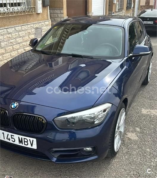 Azul Usado 2017 BMW 120 Sport Line Utilitario | 14.500 € (Precio justo) - Imagen 1/4