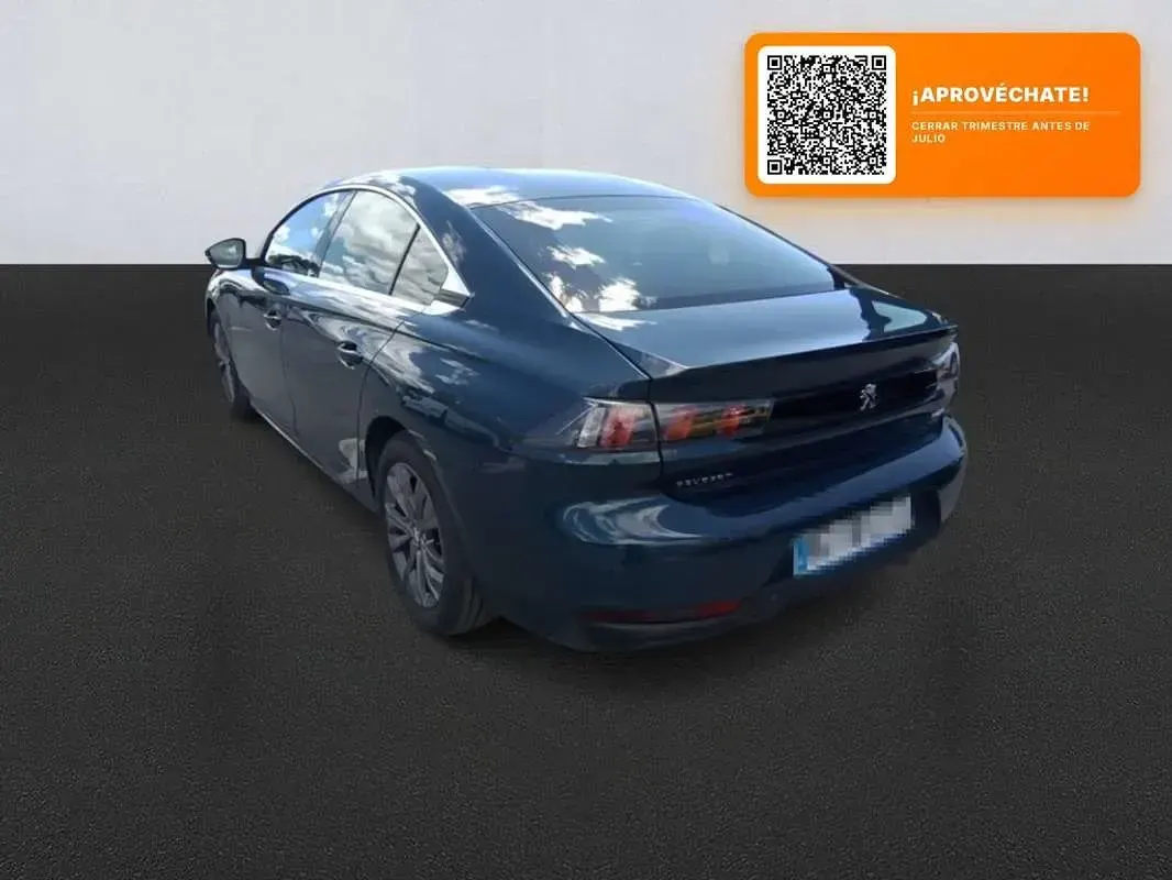 Usado Peugeot 508 Active 131 CV (96 kW) 2021 Azul Berlina