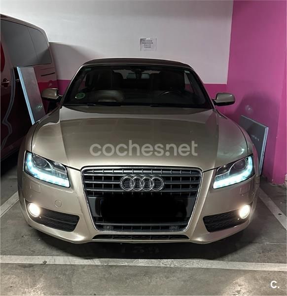Beige Usado 2011 Audi A5 Cabriolet Descapotable | 9750 € - Imagen 1/4