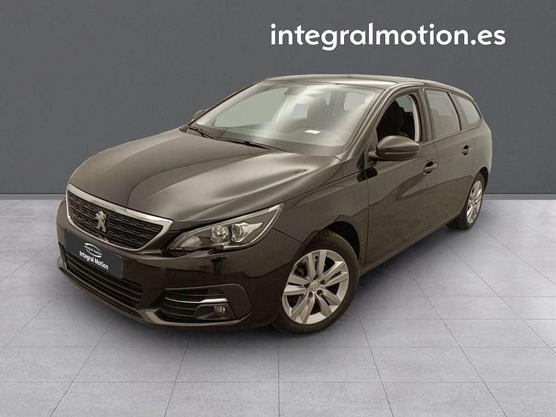 Negro Usado 2021 Peugeot 308 Active Utilitario | 14.500 € (Precio justo) - Imagen 1/4
