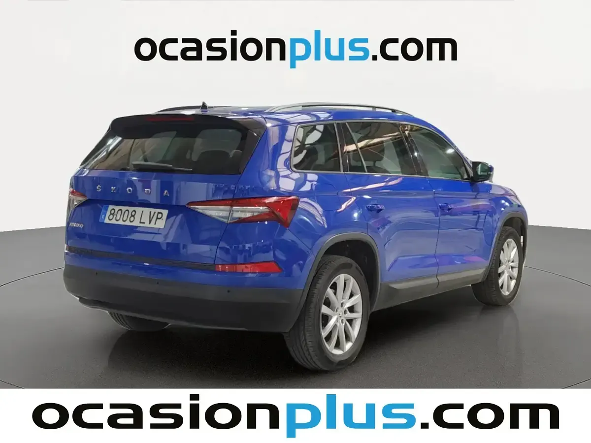Usado Skoda Kodiaq Ambition 150 CV (110 kW) 2021 Azul SUV