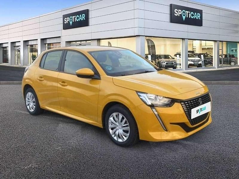 Usado Peugeot 208 Active 75 CV (55 kW) 2021 Amarillo Utilitario