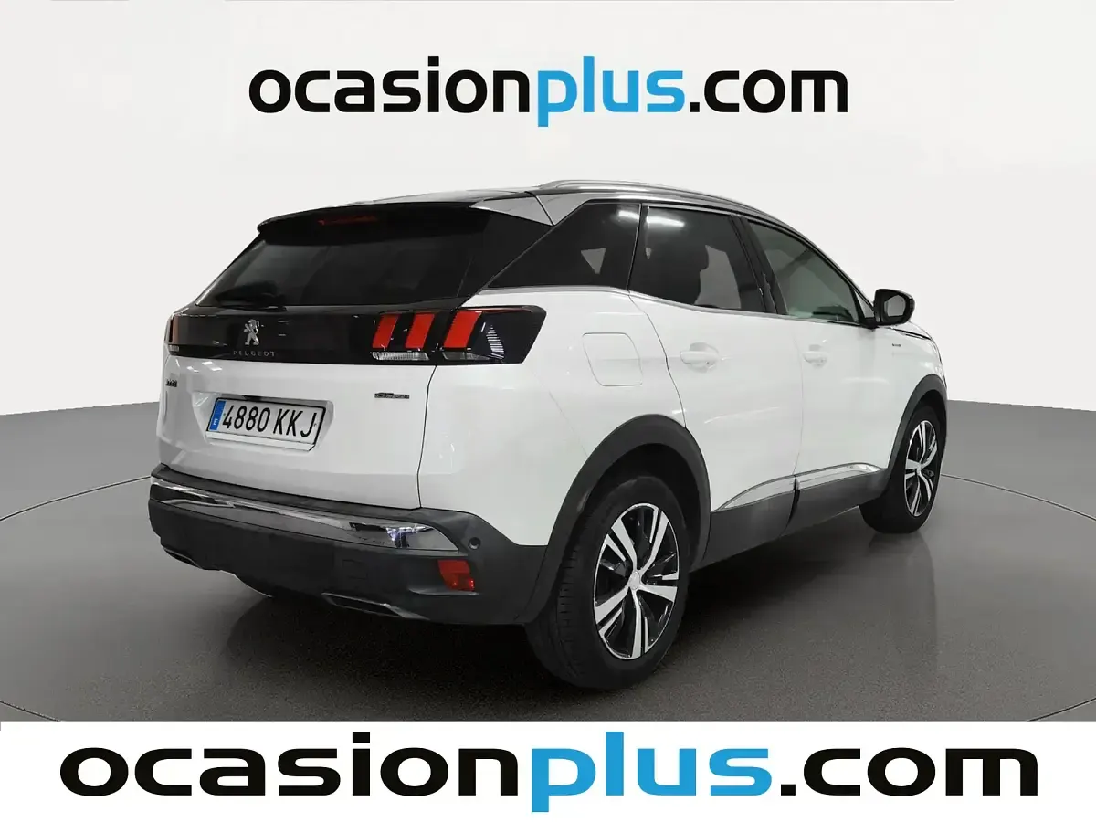 Usado Peugeot 3008 GT-line 165 CV (121 kW) 2018 Blanco SUV