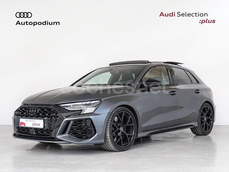 Negro Usado 2023 Audi RS3 Sportback Premium Utilitario | 57.900 € (Precio justo) - Imagen 1/4