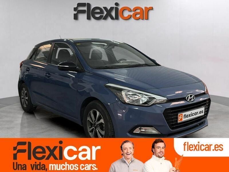 Azul Usado 2018 Hyundai i20 Berlina | 10.990 € (Precio justo) - Imagen 1/4