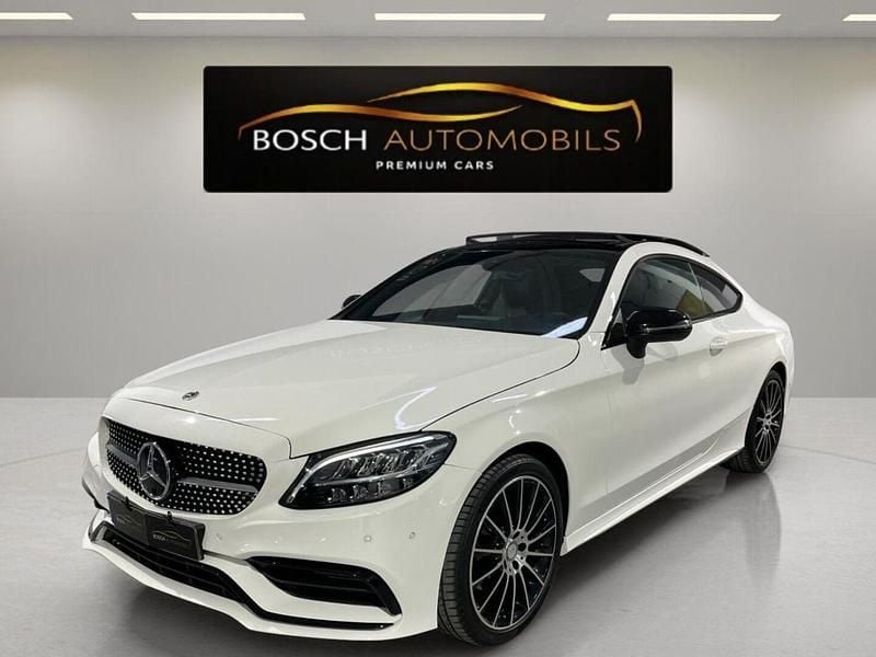 Usado Mercedes C220 194 CV (142 kW) 2020 Blanco Coupe