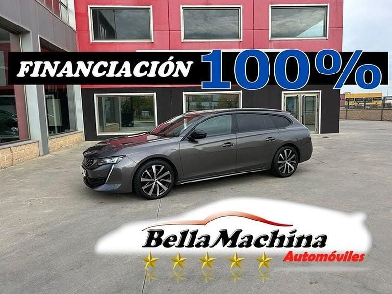 Gris Usado 2020 Peugeot 508 SW GT-line Familiar | 15.250 € - Imagen 1/4