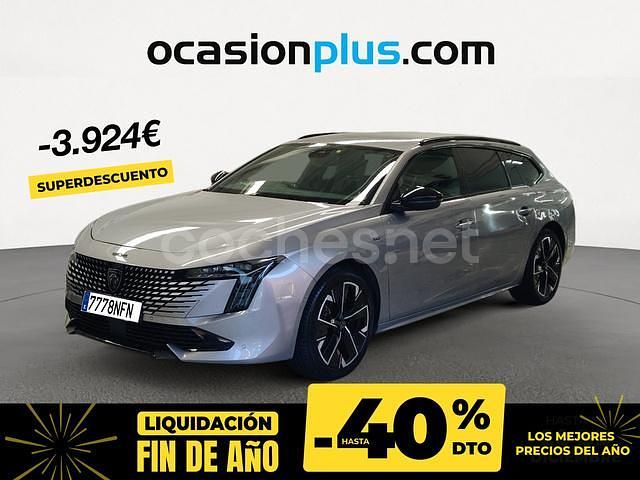 Gris / plata Usado 2024 Peugeot 508 SW GT Familiar | 25.950 € - Imagen 1/4