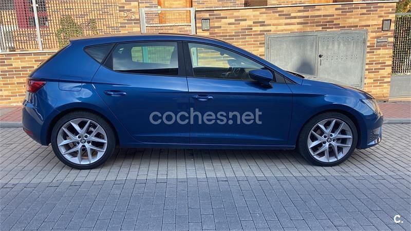 Azul Usado 2015 Seat Leon FR Berlina | 10.999 € (Buen precio) - Imagen 1/4