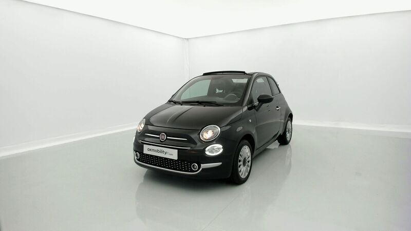 Negro vesuvio Usado 2024 Fiat 500C Dolcevita Descapotable | 13.130 € (Buen precio) - Imagen 1/4