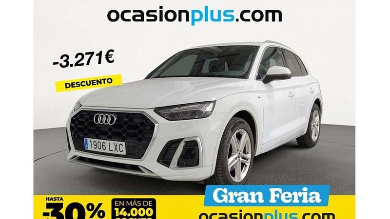 Blanco Usado 2022 Audi Q5 S-Line SUV | 30.910 € (Super precio) - Imagen 1/4