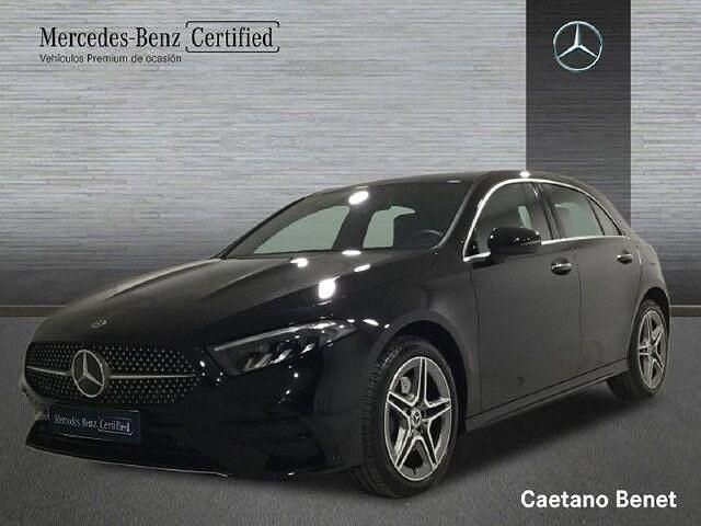 Negro noche Usado 2024 Mercedes A250 AMG line Berlina | 33.950 € (Super precio) - Imagen 1/4