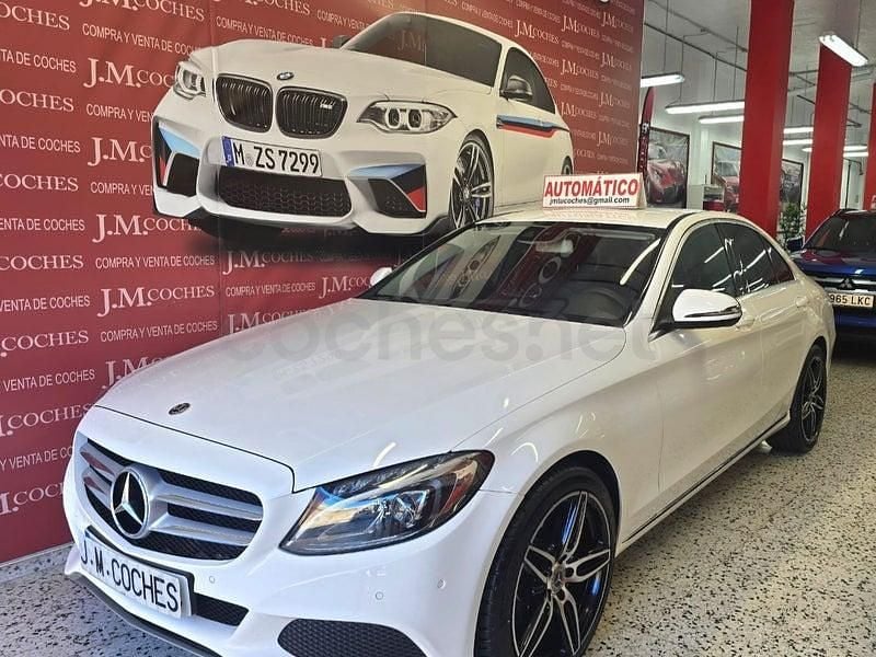 Usado Mercedes C220 194 CV (142 kW) 2018 Blanco Familiar
