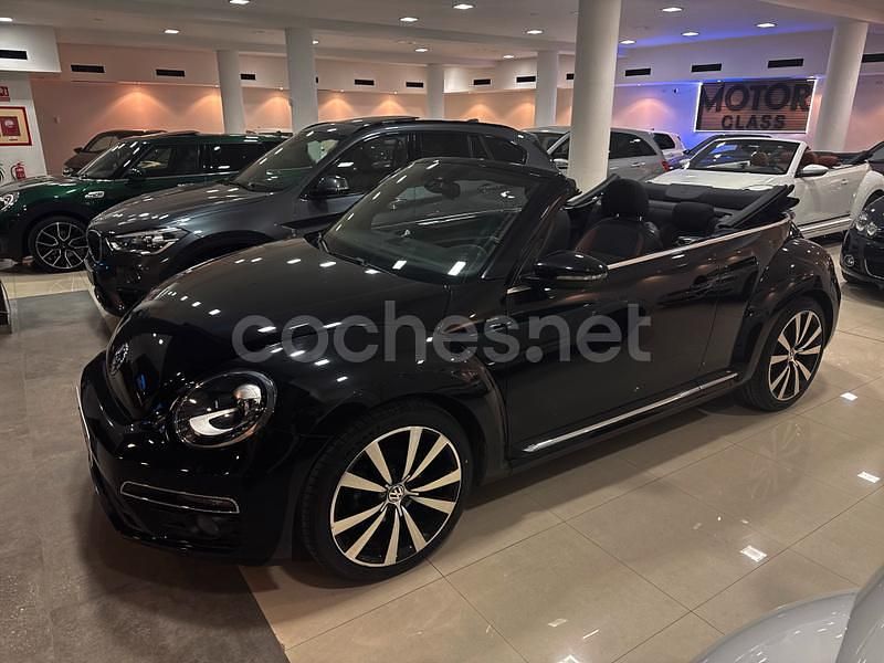 Negro Usado 2017 VW Beetle R-line Descapotable | 19.350 € (Precio justo) - Imagen 1/4
