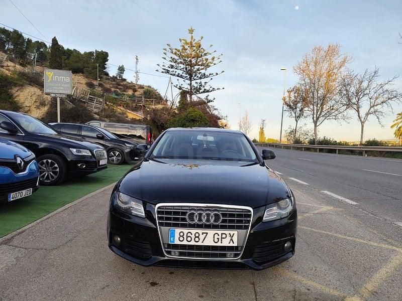 Usado Audi A4 143 CV (105 kW) 2009 Negro Familiar