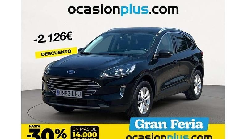 Negro Usado 2021 Ford Kuga Titanium SUV | 20.900 € (Super precio) - Imagen 1/4