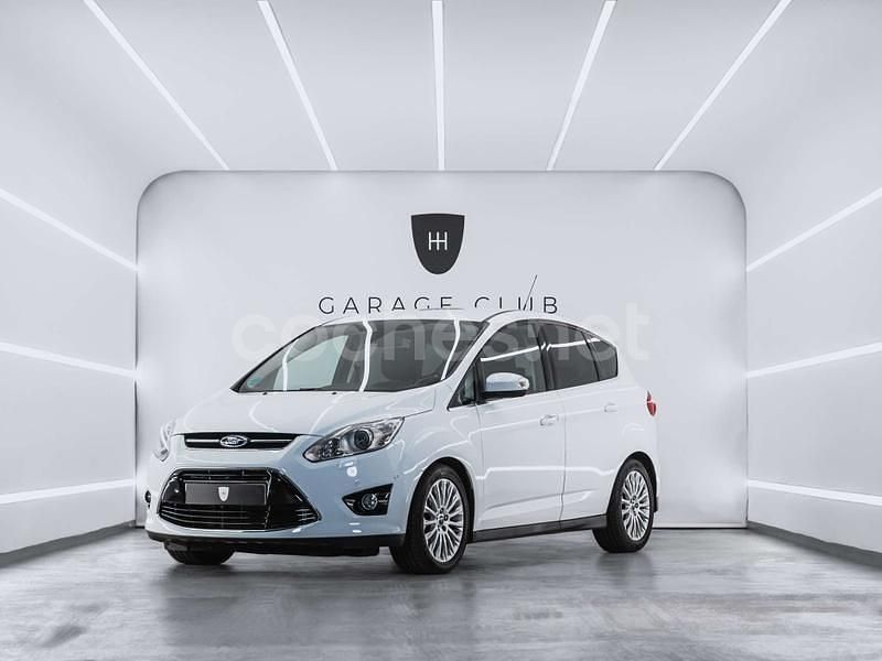 Blanco Usado 2014 Ford C-MAX Titanium Monovolumen | 7999 € (Precio justo) - Imagen 1/4